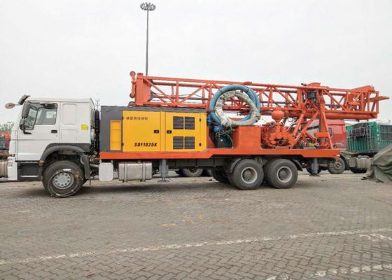 Mechanical Transportation 50T Truck Mounted Well Drilling Rig