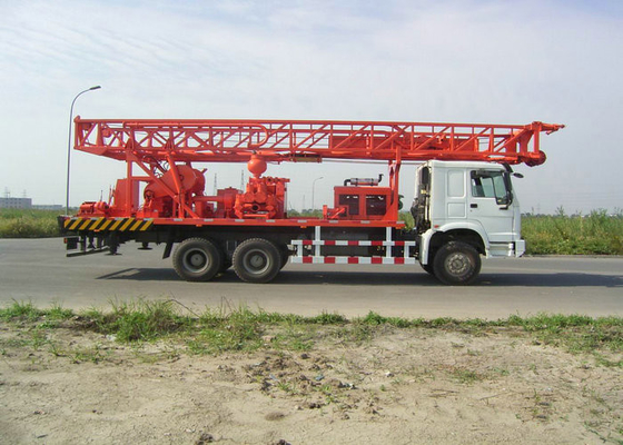 450M TRUCK DRILLING RIG TOP HEAD DRIVE DTH AND MUD HIGH TORQUE, SIMPLE AND EFFICIENT LOW USE COST
