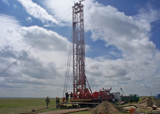 Trailer Mounted 265KW 1000m Water Drilling Equipment