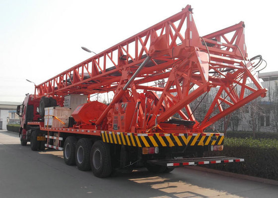 Trailer Mounted 265KW 1000m Water Drilling Equipment