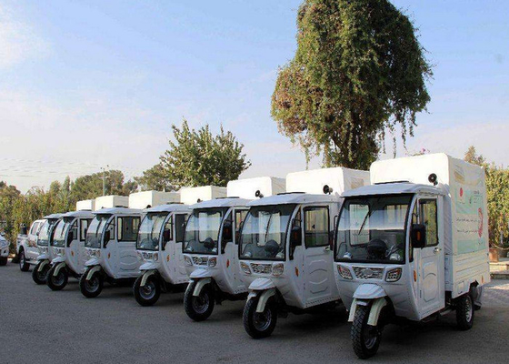 Semi Closed Cabin Simple Ambulance For Underdeveloped Areas